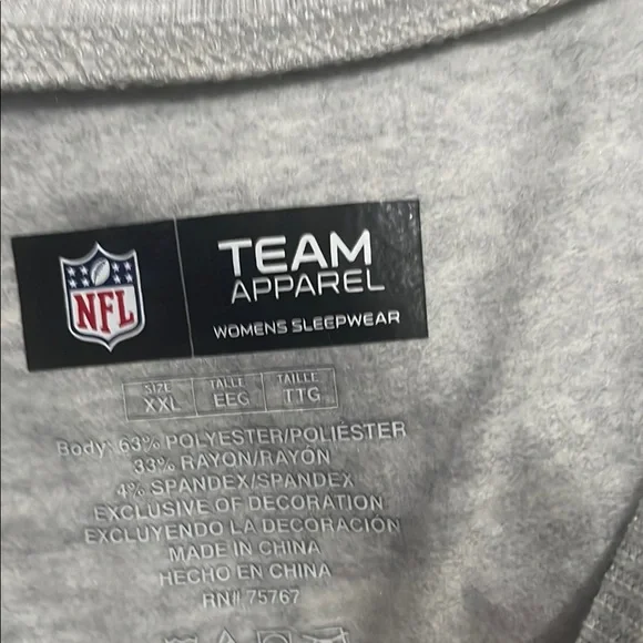 NFL Gray Eagles Sweatshirt. NWOT - Picture 4 of 6